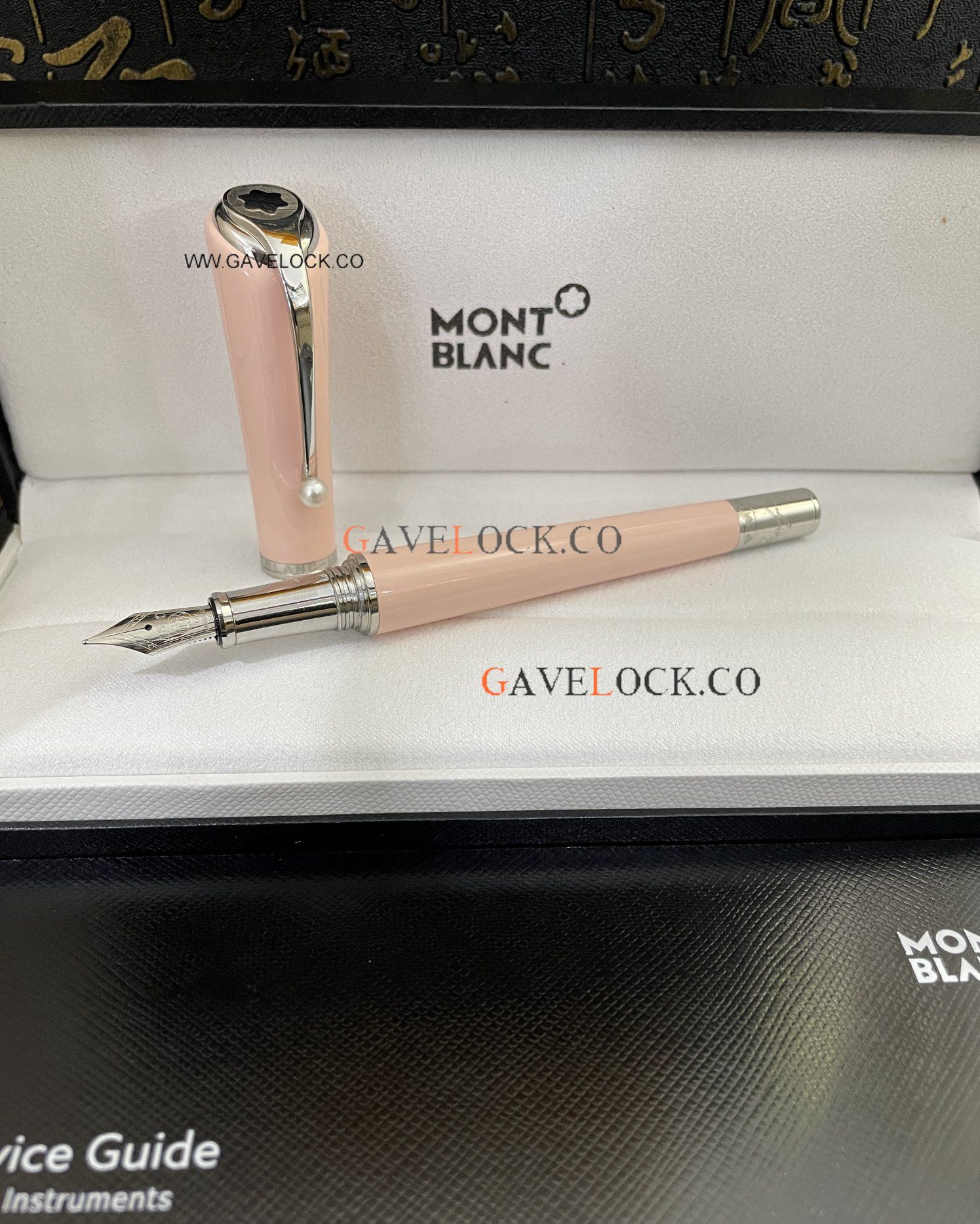 AAA Copy Montblanc Marilyn Monroe Pink & Silver Fountian Pen